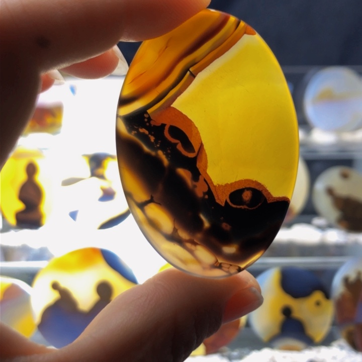 合金玛瑙/玉髓珠宝奇石25