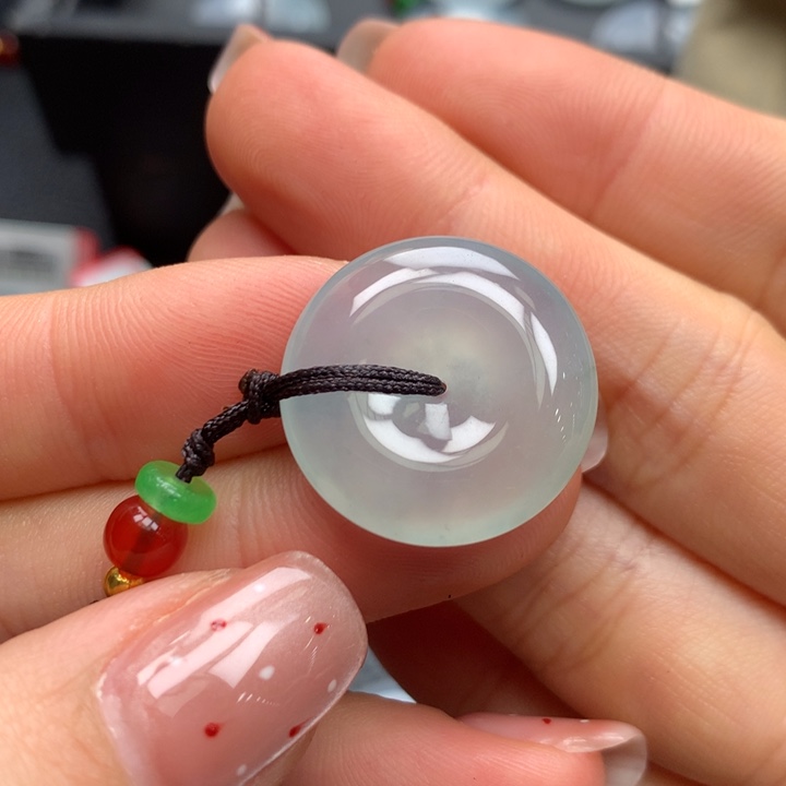 翡翠颈饰未镶嵌翡翠饰品22-5.3