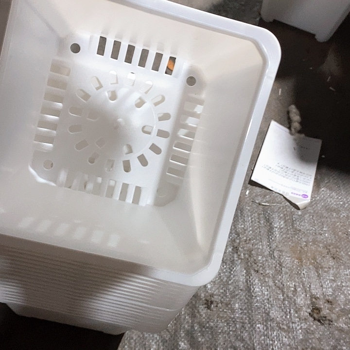 160白方盆15公分高11公分20个