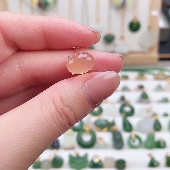 银S925镶嵌戒指玛瑙/玉髓命**舛