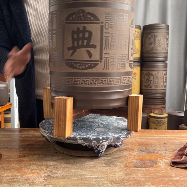 紫砂茶叶罐茶叶的