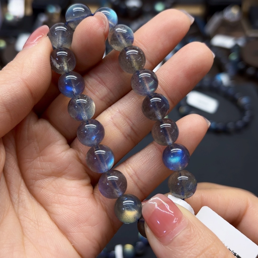 长石手链未镶嵌?****肉10左右