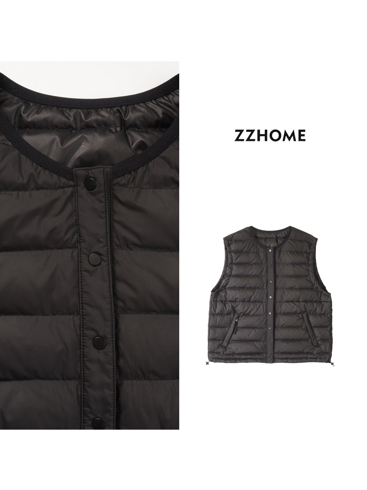 ZOZO HOME ｜经典持续城市机能排骨鹅绒马甲q172265p