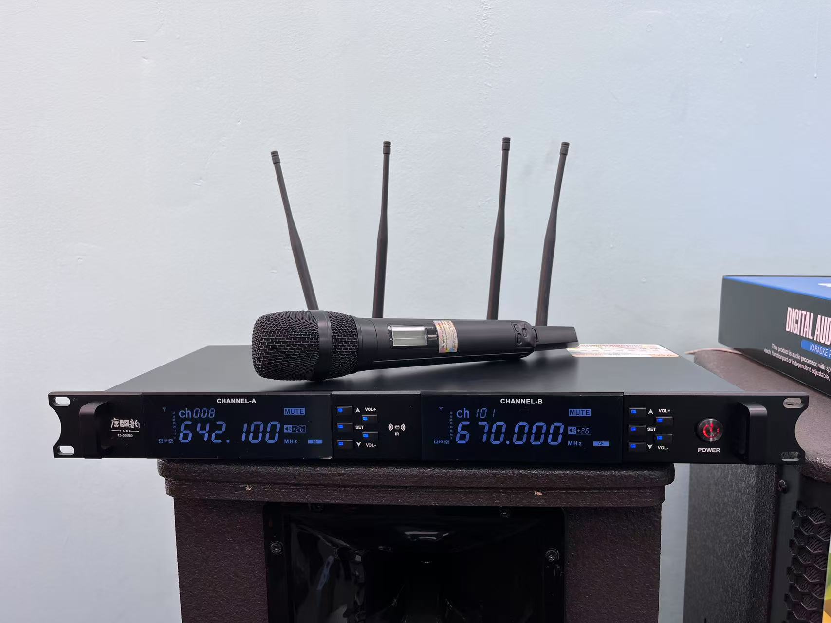 唐之韵TZ-550pro无线话筒麦克风远程100米舞台演出KTV户外会议