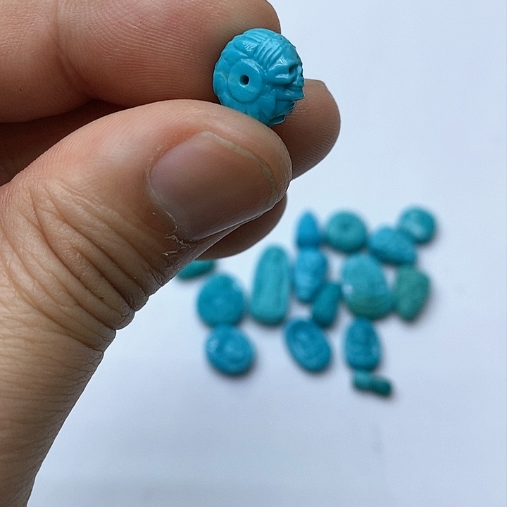 绿松石珠宝奇石未镶嵌