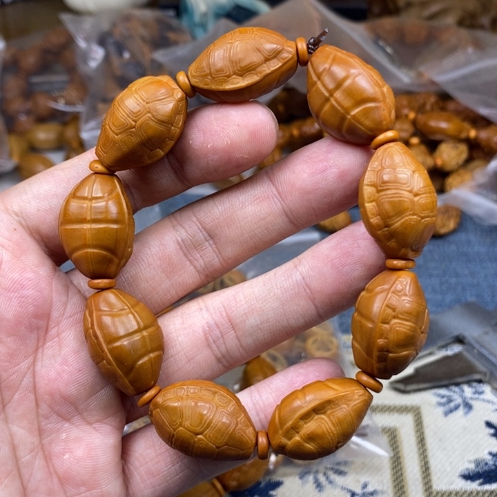 橄榄核手串/手链橄榄核雕工艺手串