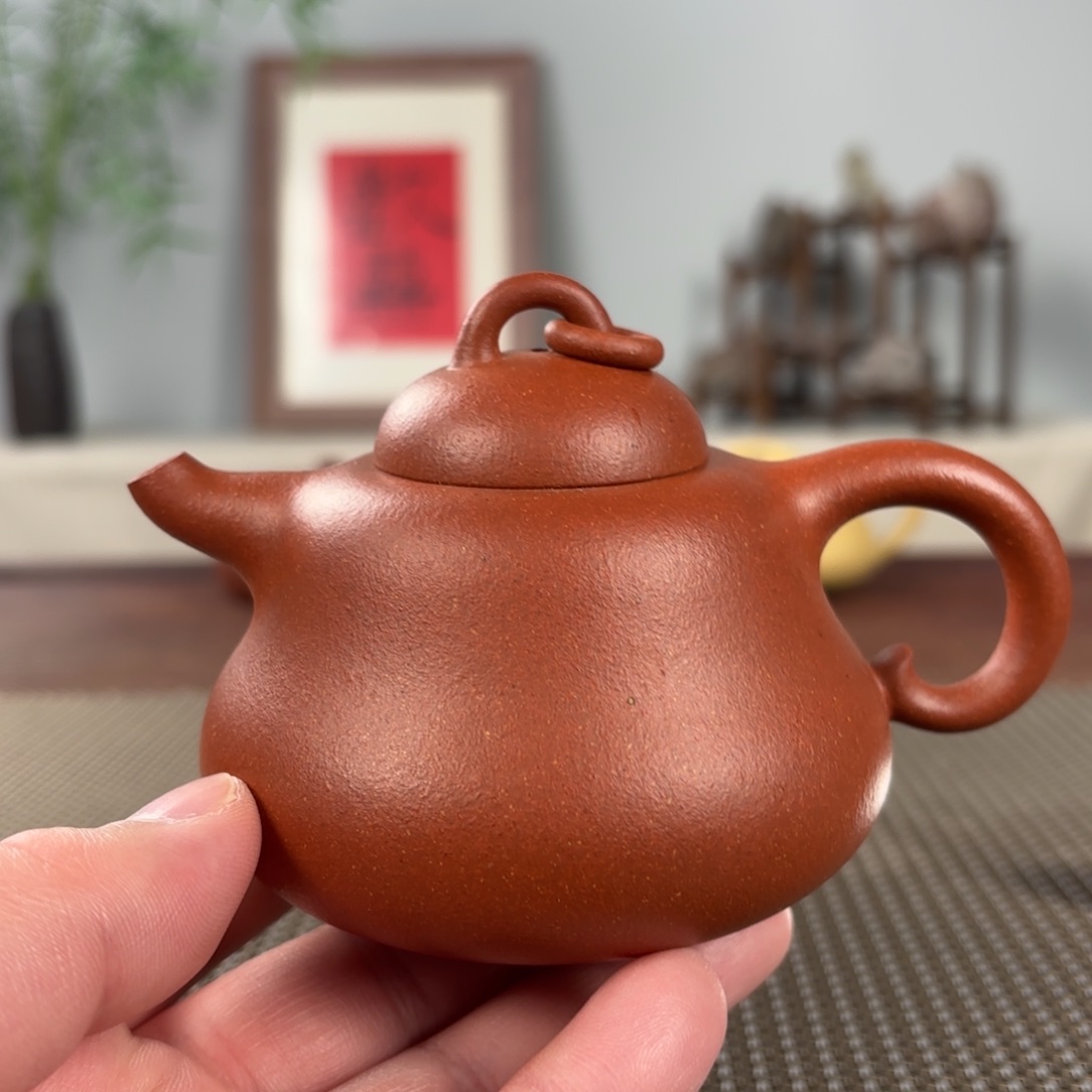 紫砂茶壶黄龙山原矿紫砂壶