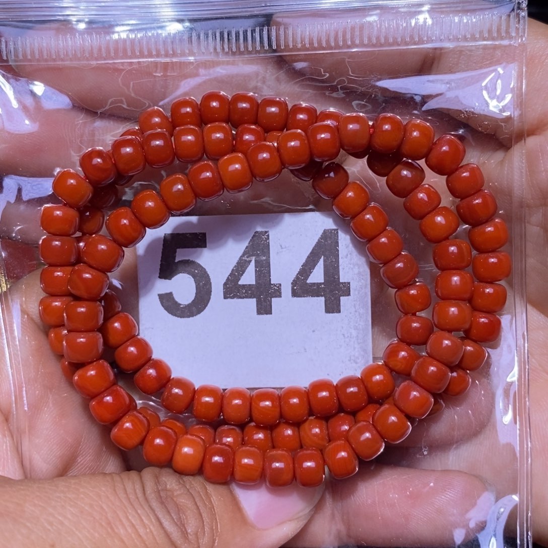 冀***行南红玛瑙多圈未镶嵌