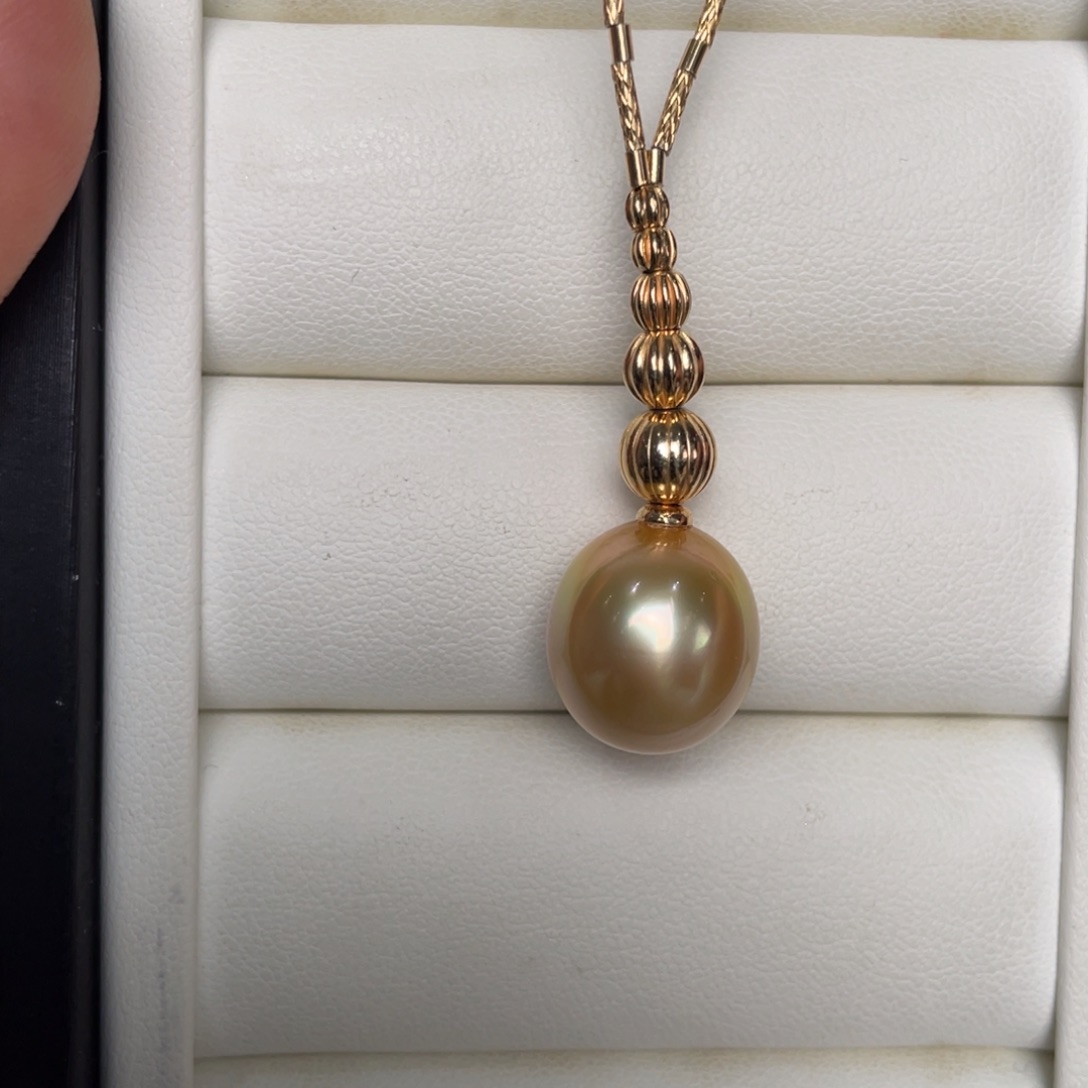 海水珍珠颈饰银S925镶嵌