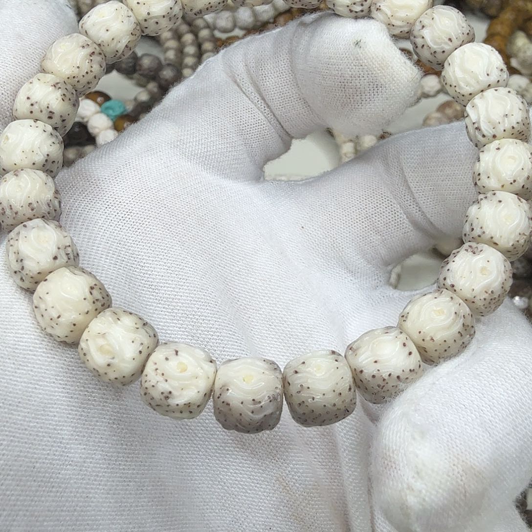 星月菩提吊坠涂*液大留白细星龙须a23