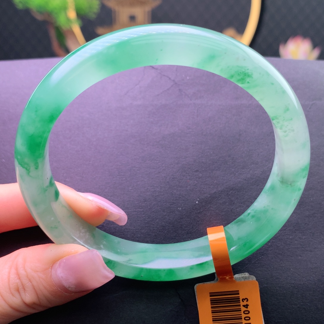 石英质玉手镯未镶嵌柔*