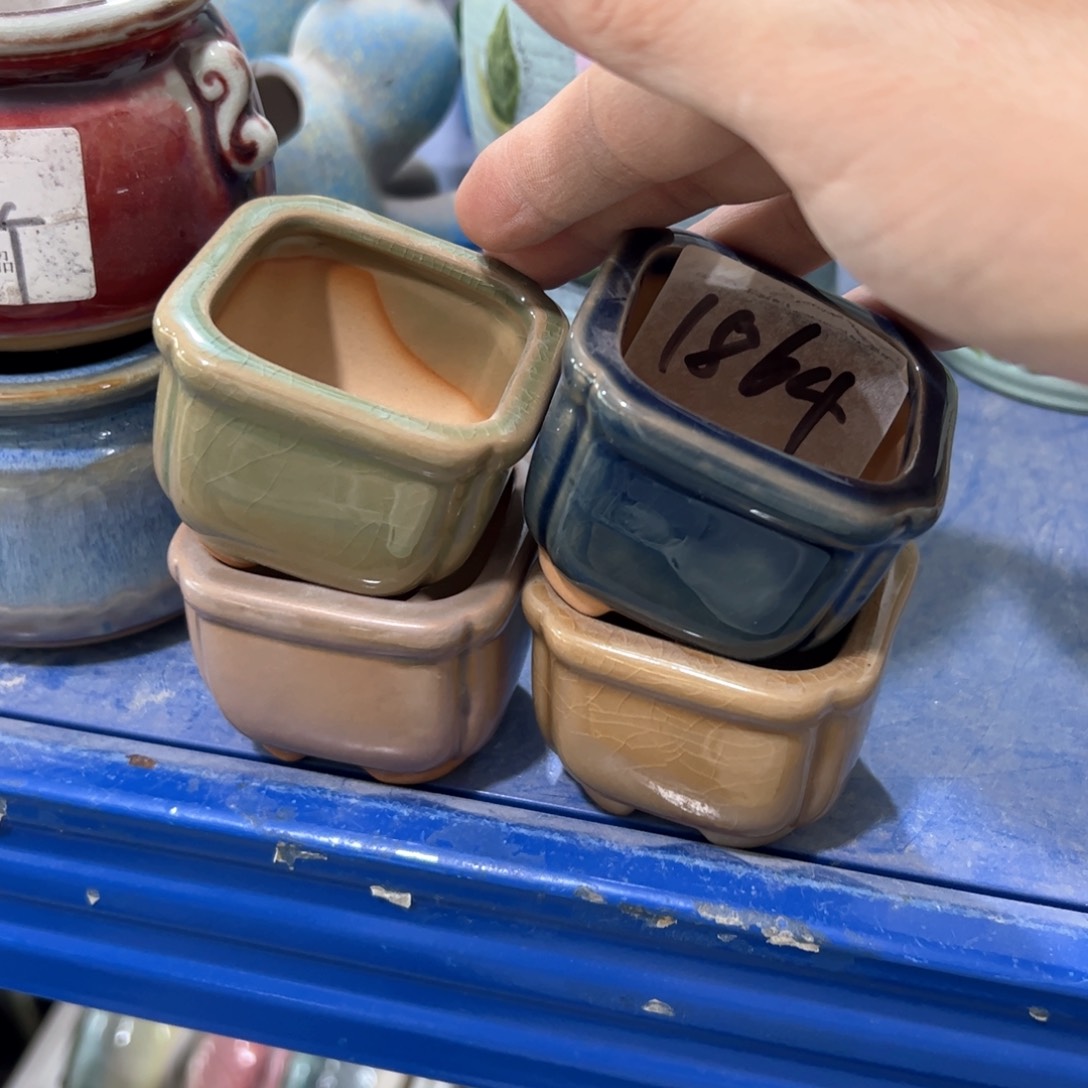 陶瓷多肉小花盆@@1864