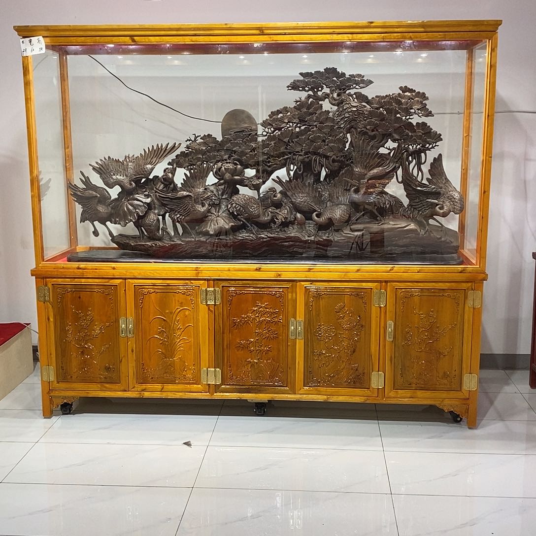 金丝楠小*哥阴沉乌木摆件