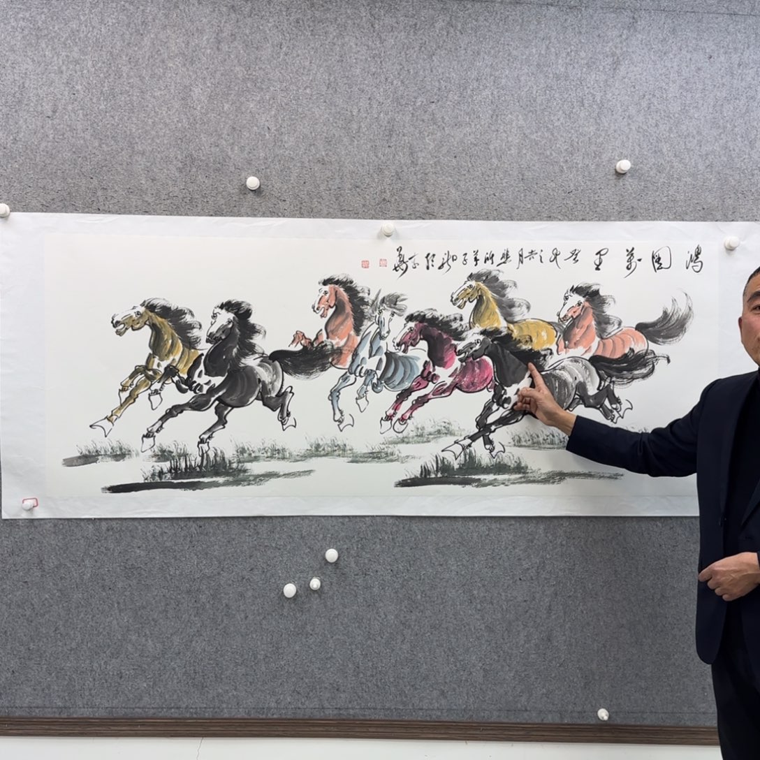 书法书法作品多次参加