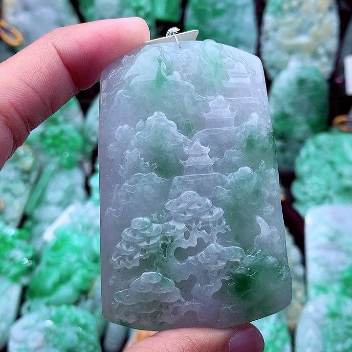 翡翠吊坠(不含链)未镶嵌