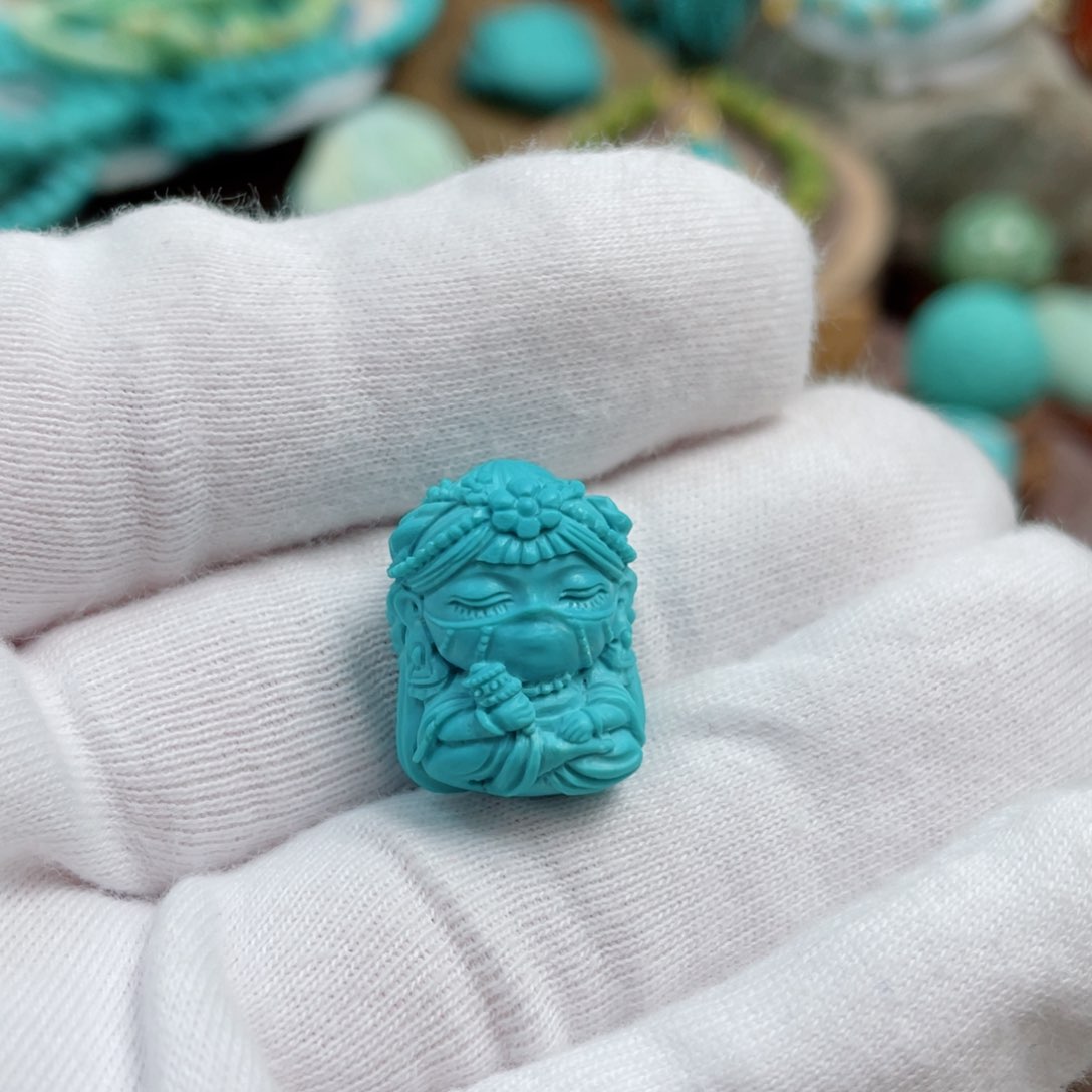 绿松石珠宝奇石未镶嵌