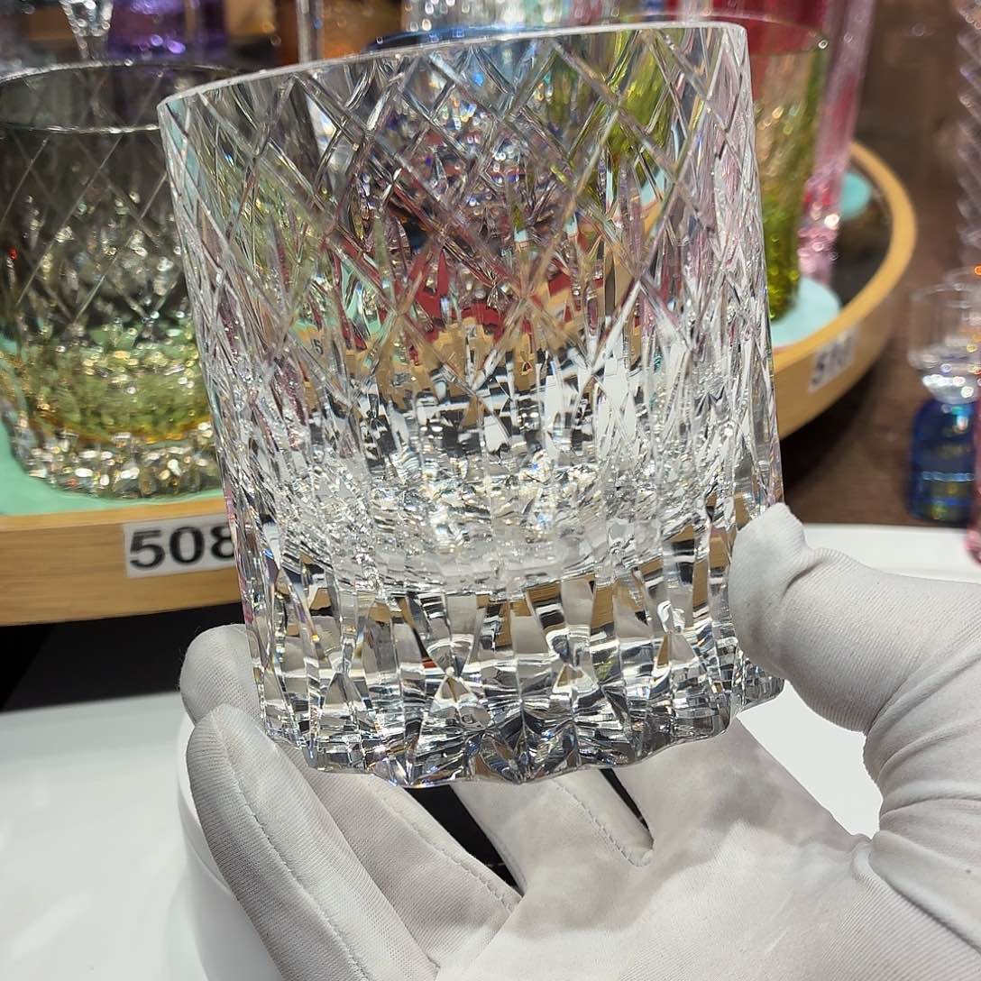 水晶玻璃无盖款威士忌