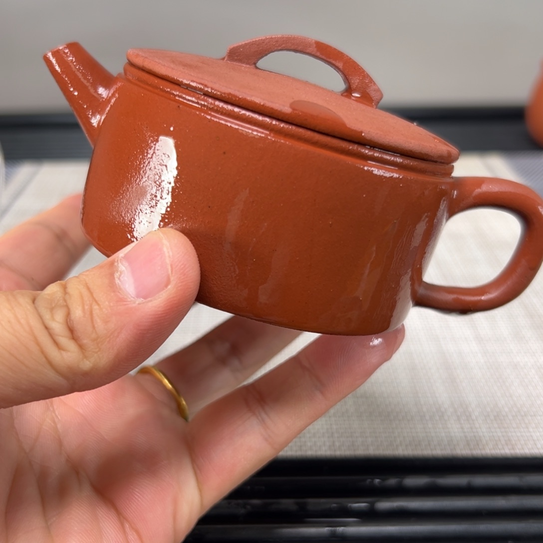 壶紫砂微瑕茶壶款