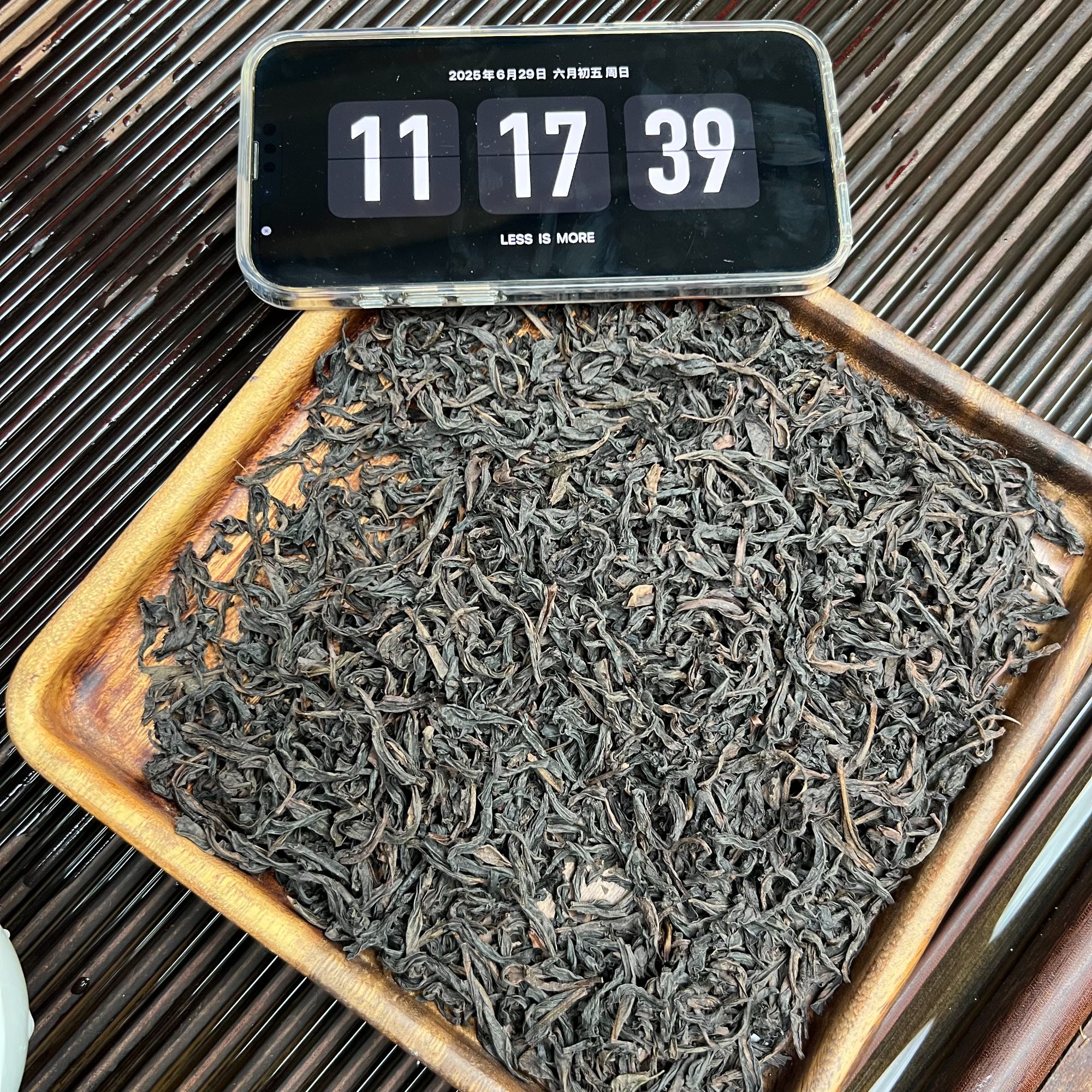 老枞水仙 小鹿收茶 武夷岩茶 6月29