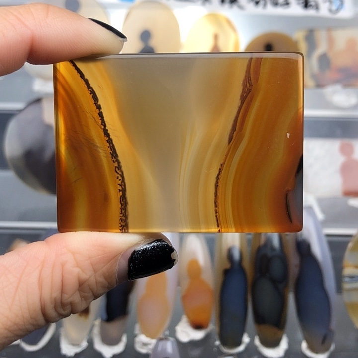 查罗石未镶嵌珠宝半成品50