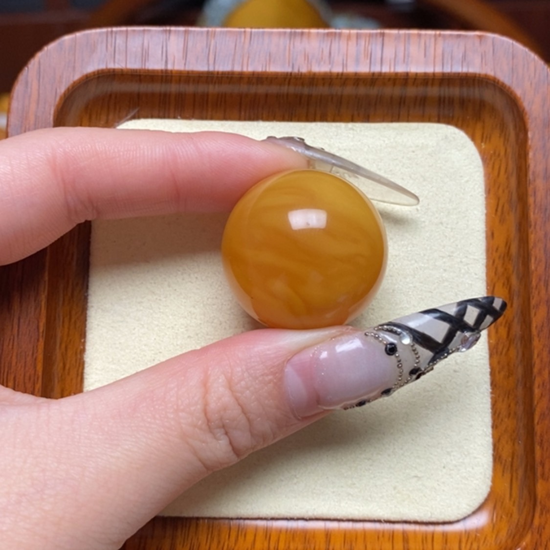 【闪购商品】蜜蜡手链未镶嵌单珠