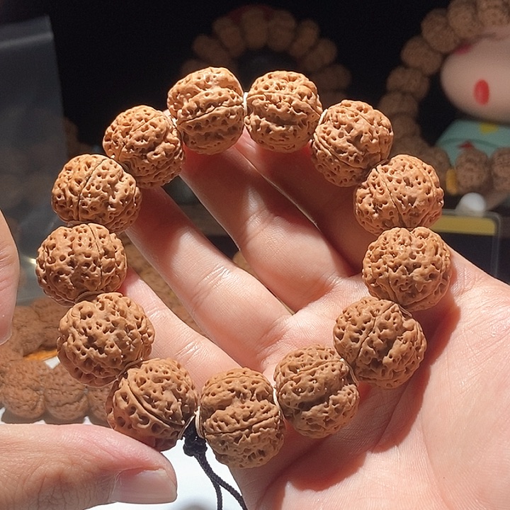 金刚菩提吊坠方敦梅花23mm