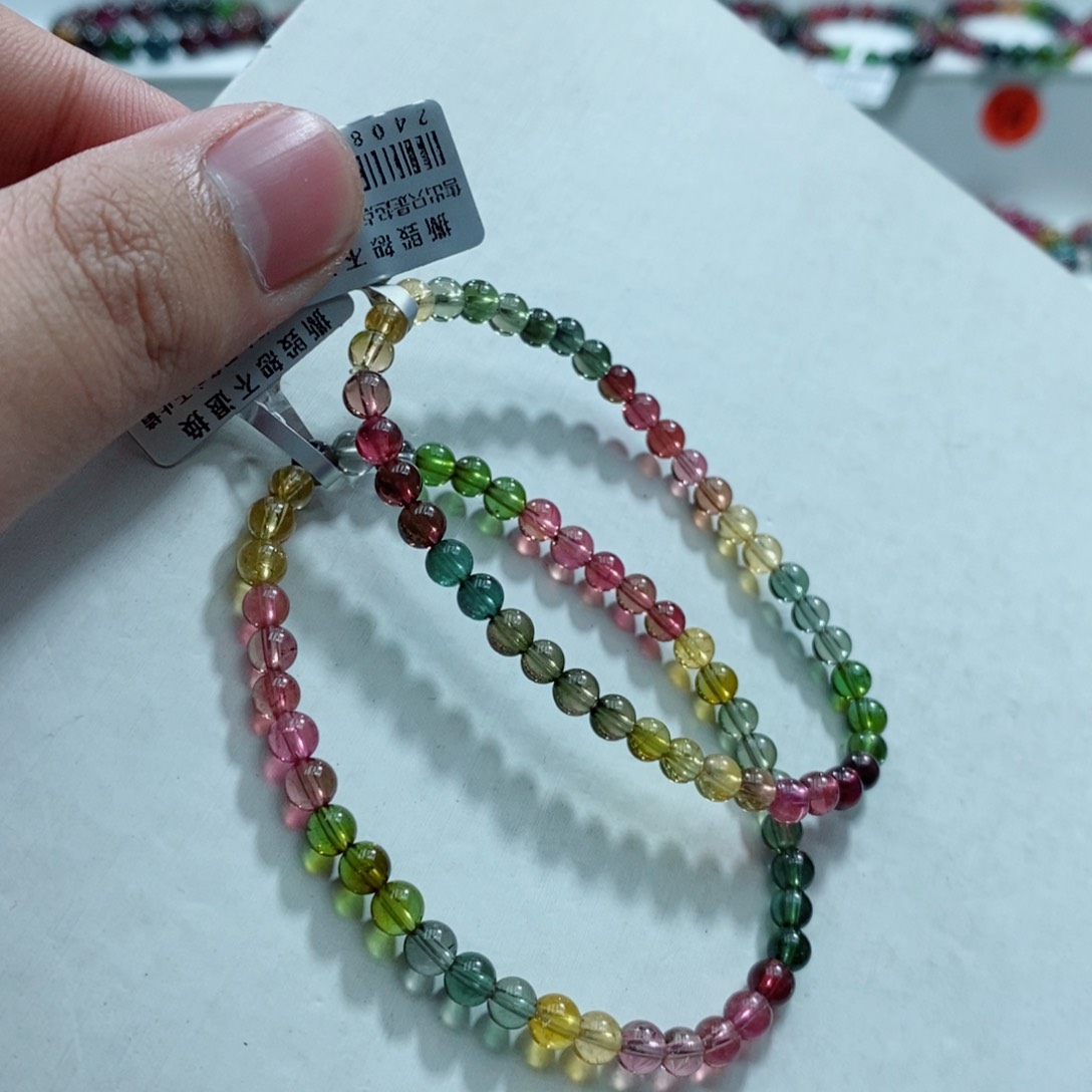 碧玺手链未镶嵌碧玺