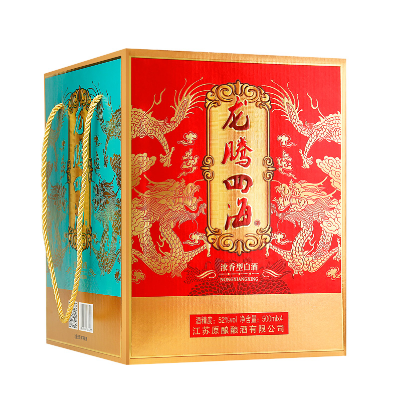 苏冠苏冠苏冠（一箱4瓶）苏冠龙腾四海 051 白酒52度