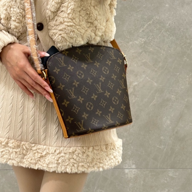 95新 LouisVuitton/路易威登 老花酒壶 斜挎包  二手全原/香香