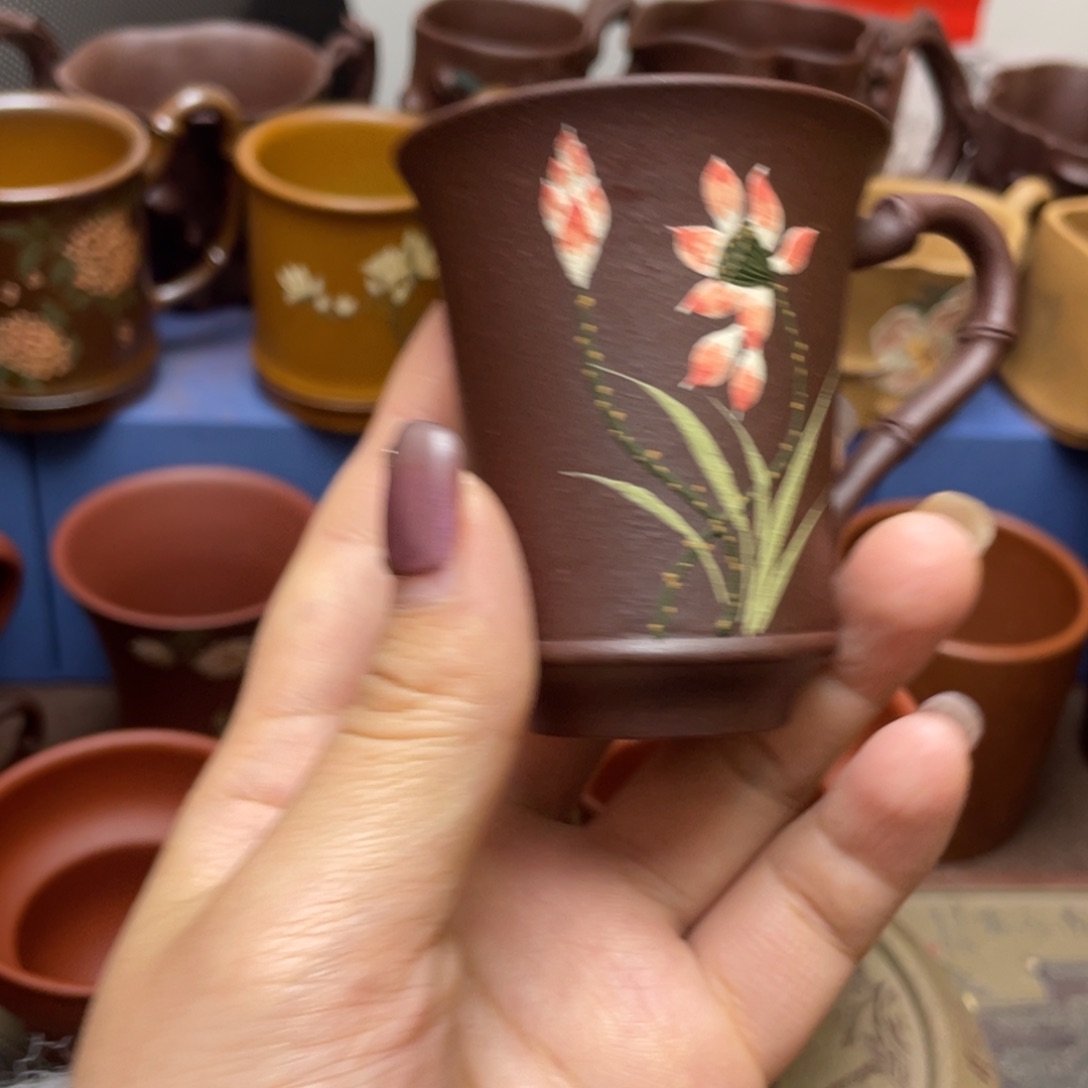紫砂茶杯紫砂主人杯