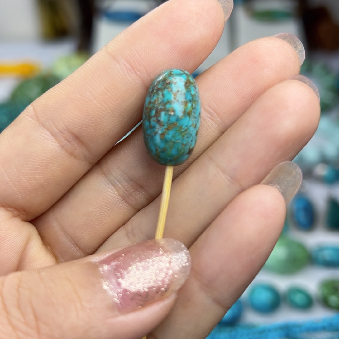 绿松石珠宝奇石未镶嵌