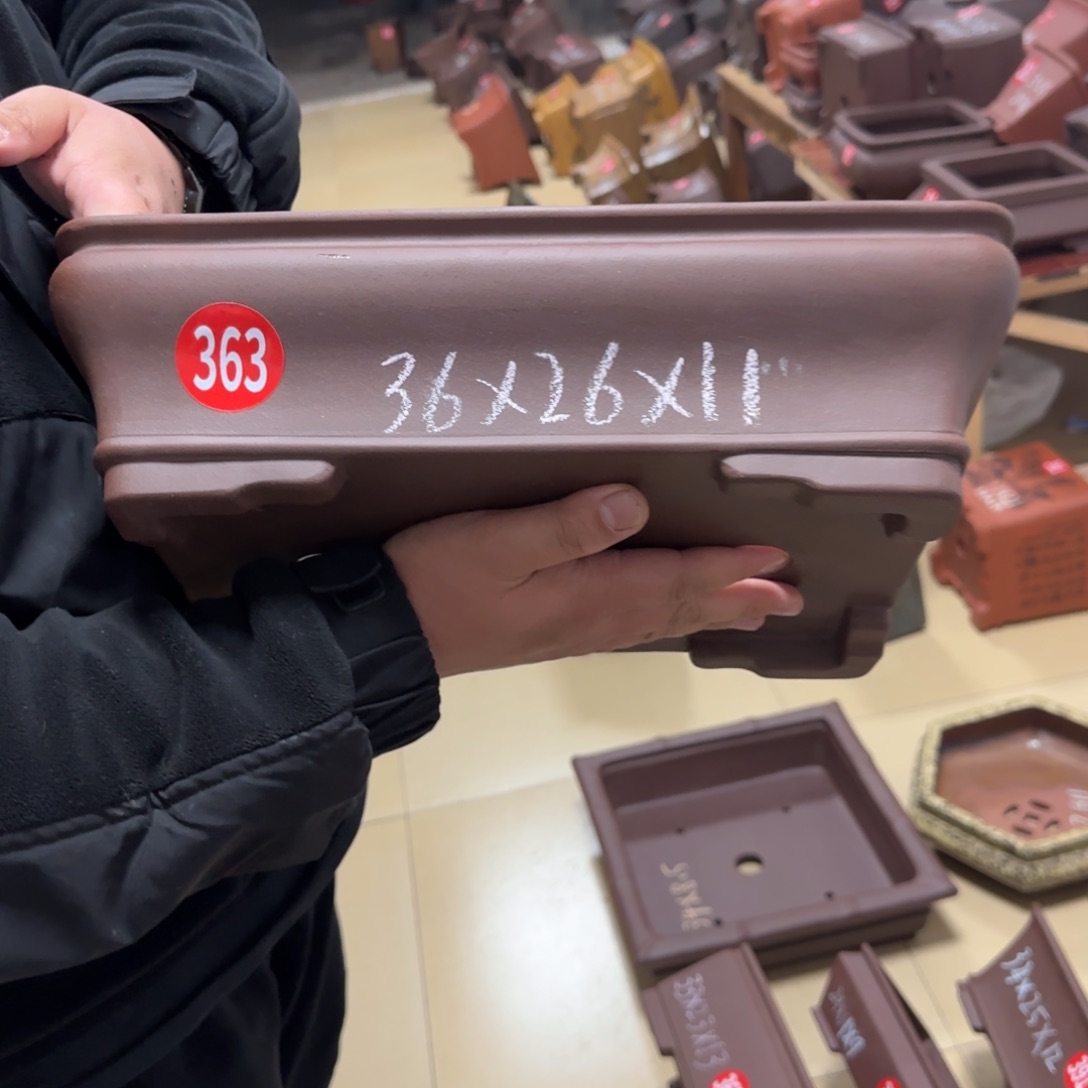 紫砂花盆呜呜呜我真的好