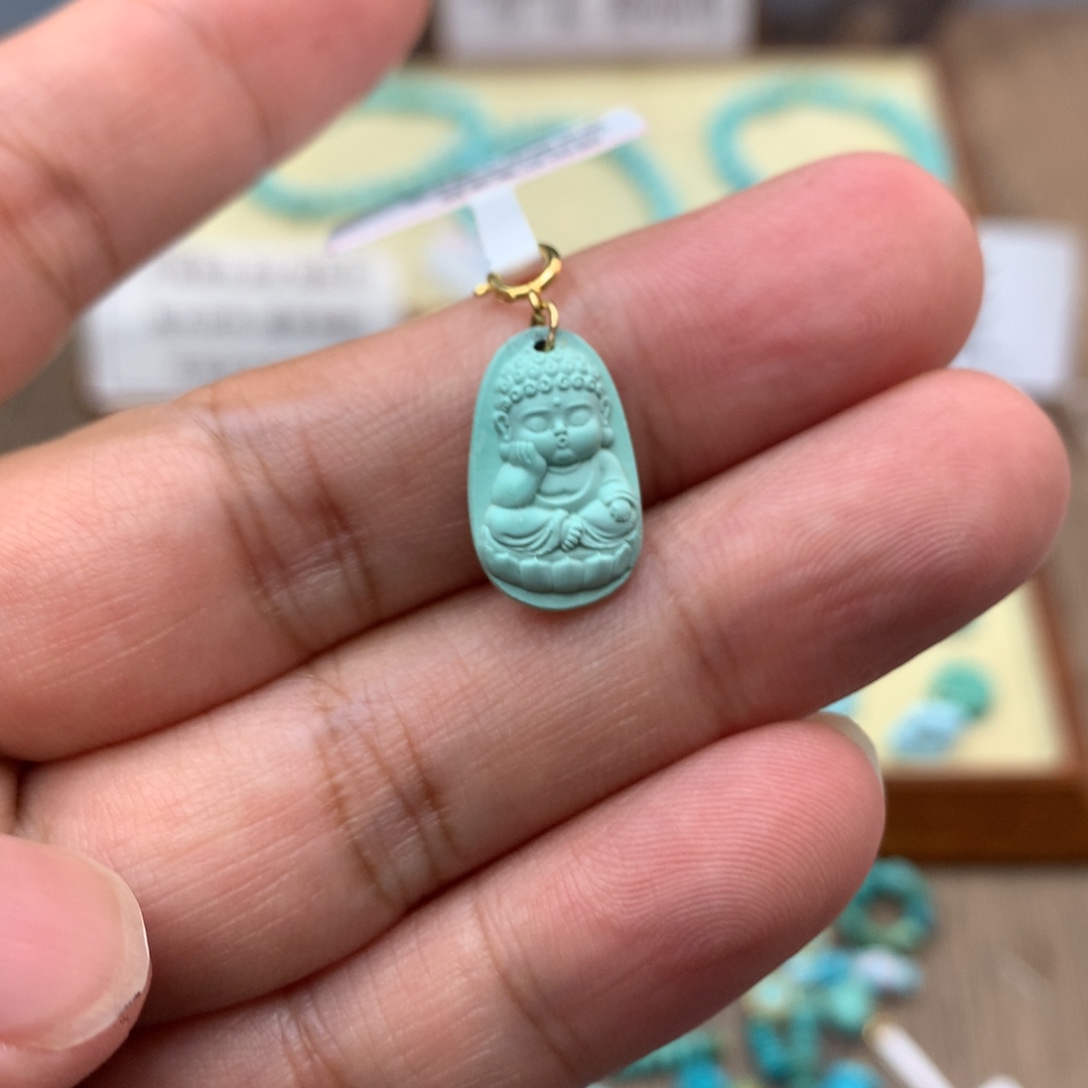 绿松石未镶嵌14配饰