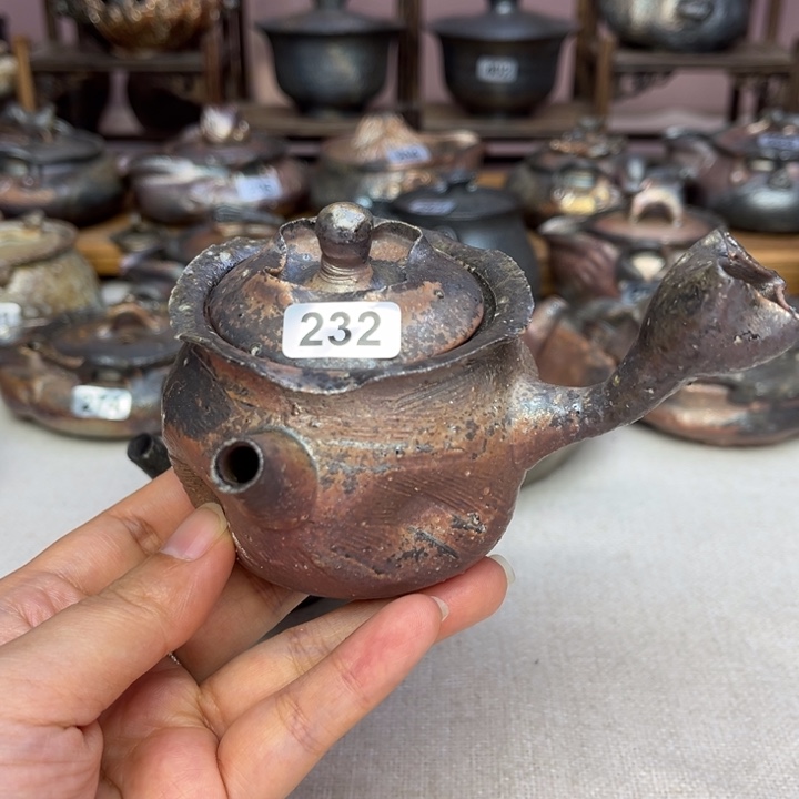 壶裸柴烧陶瓷茶具