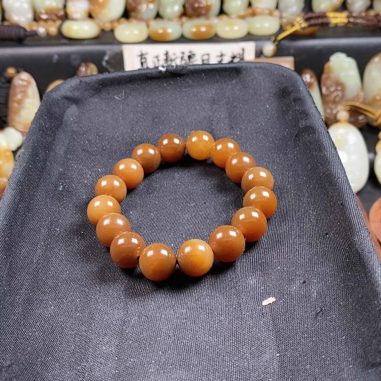【闪购商品】和田玉（糖玉）手链未镶嵌