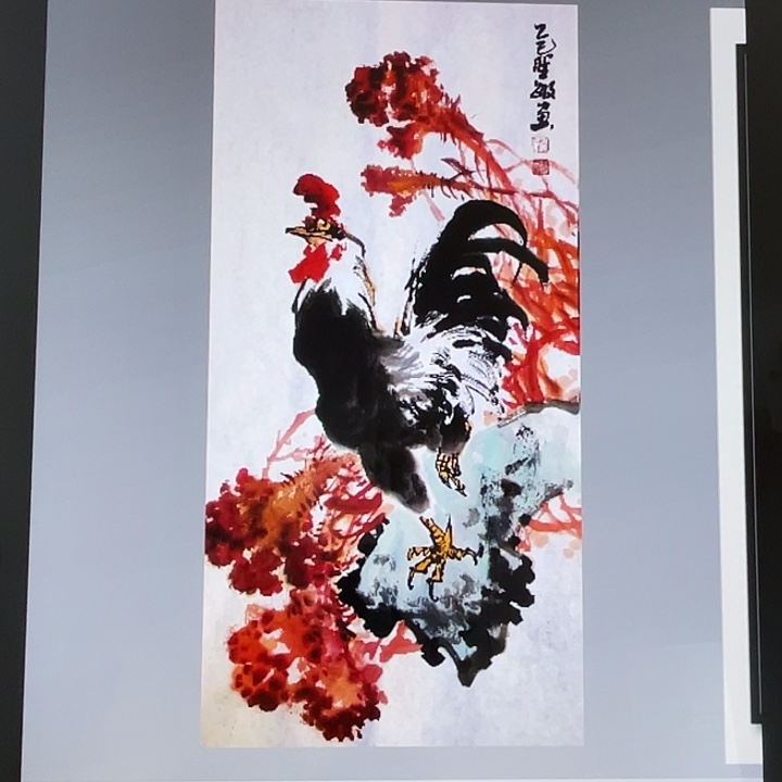 国画张圣敏先生纯手绘作品