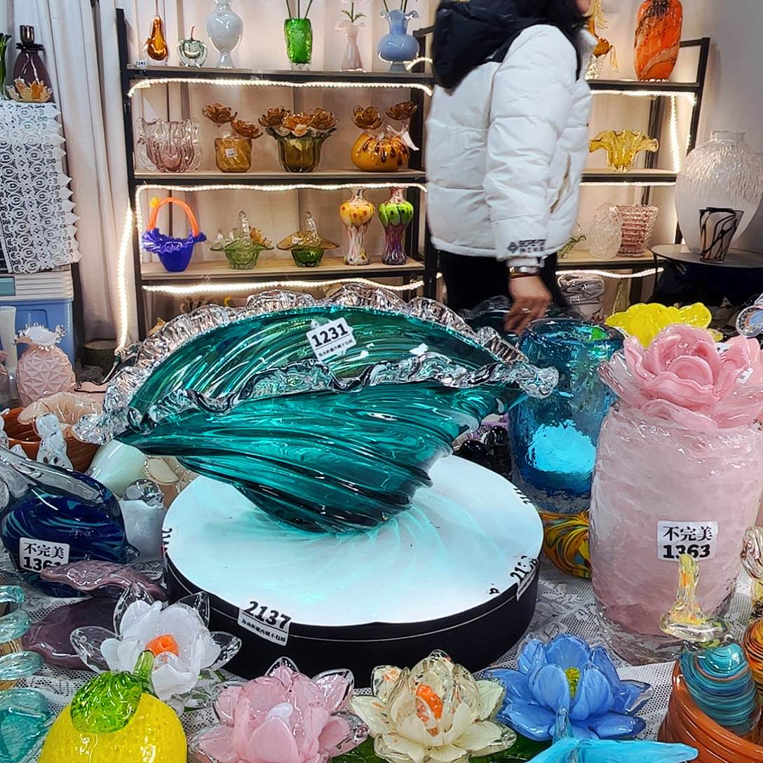 果斗家悦美居琉璃摆件