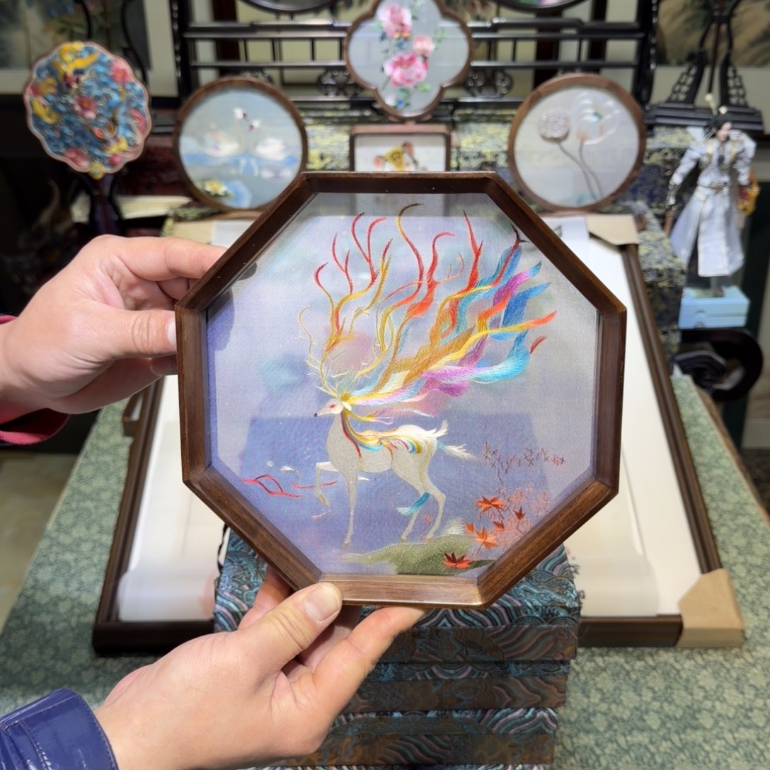 刺绣手工苏绣工艺双面