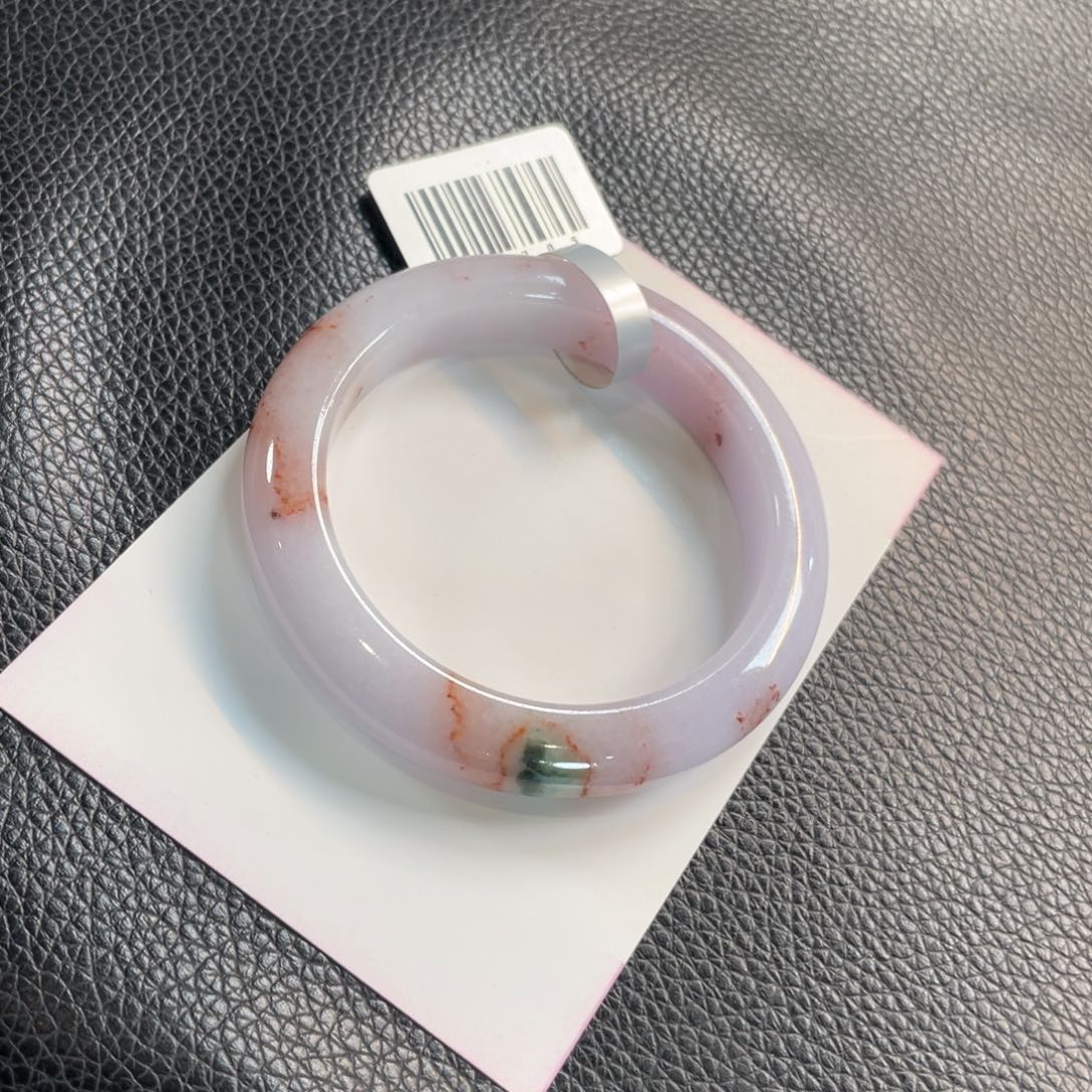 翡翠未镶嵌手镯118号 51正圈