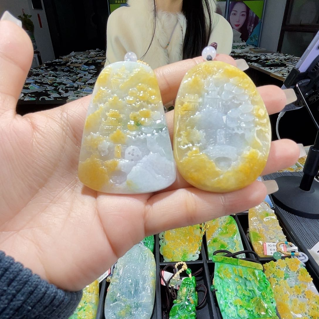 颈饰未镶嵌翡翠多样性随机发货仅发一件