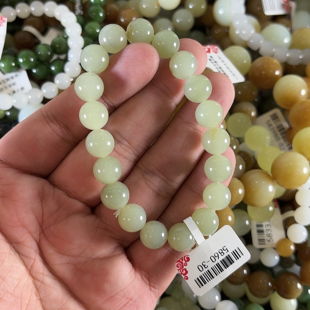 和田玉手链未镶嵌W288