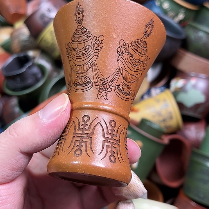 紫砂茶杯全手工紫砂主人杯