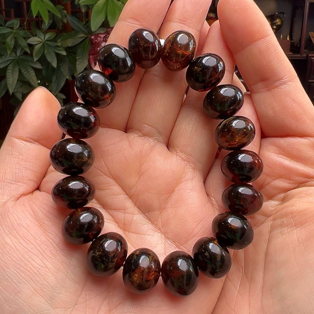 琥珀未镶嵌裸石抚顺琥珀10052十四