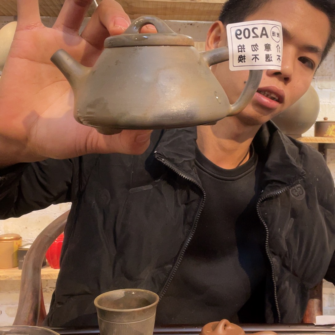 波*莫广西钦安龙窑坭兴陶柴烧