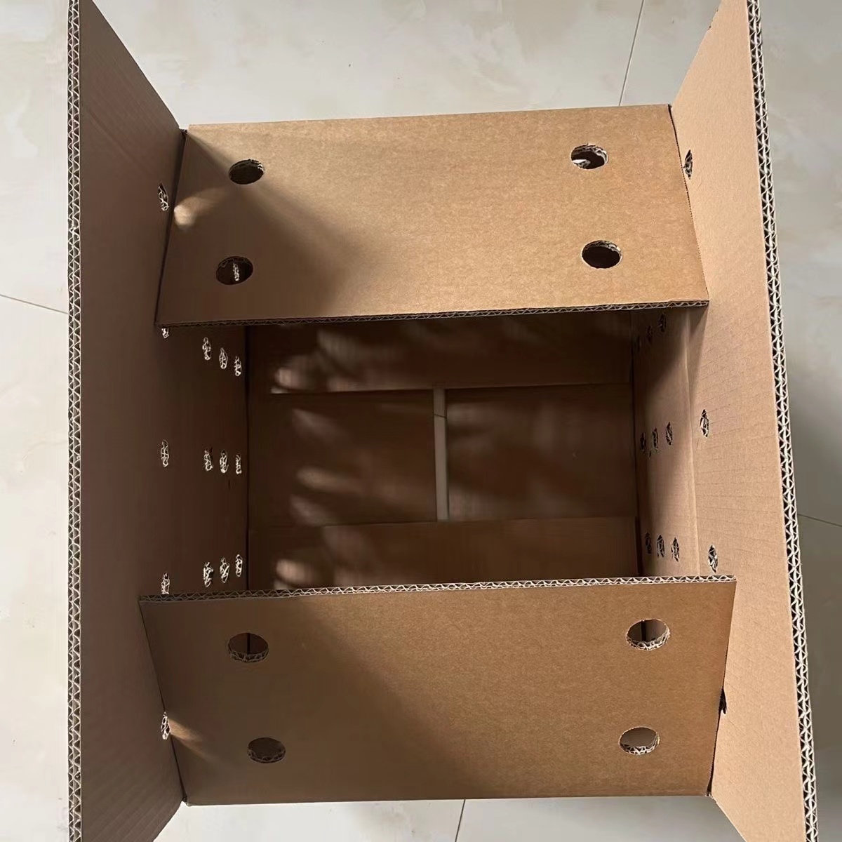 麻鸡专用纸箱复古家用防尘可折叠复古家用防尘可折叠墙挂式