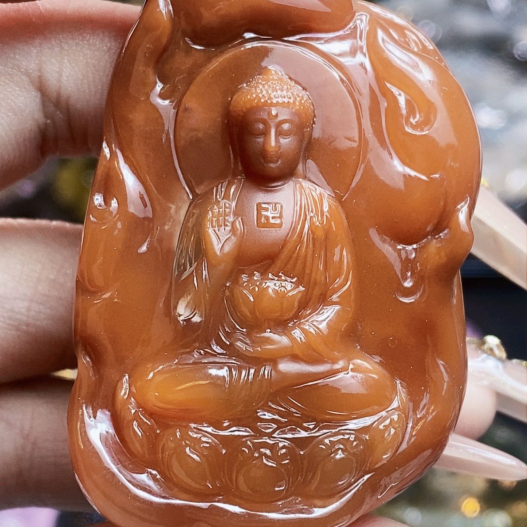 水晶颈饰未镶嵌吊坠