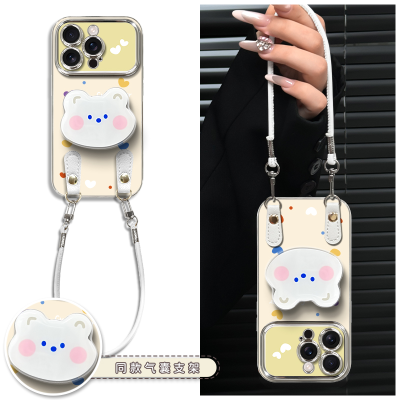 适用于苹果16华为OPPO小米VIVO小众高级6D大视窗DP手机壳AE0209