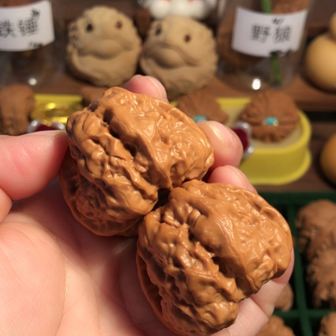 【闪购商品】文玩核桃把件蛤蟆