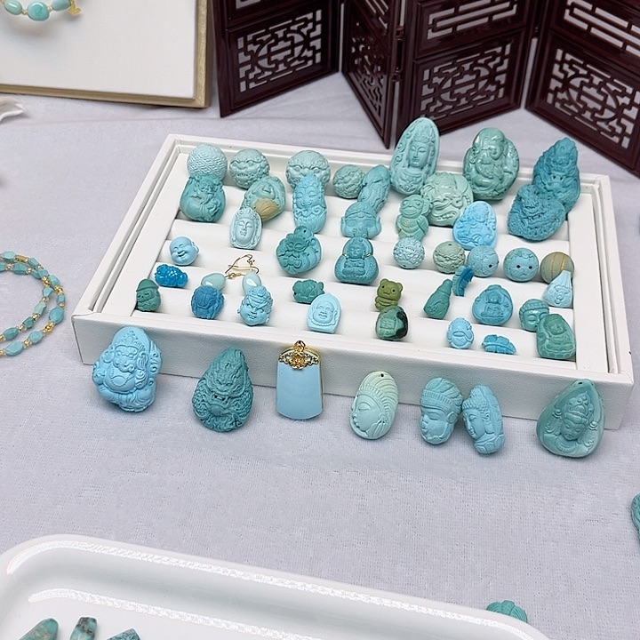 未镶嵌绿松石手链