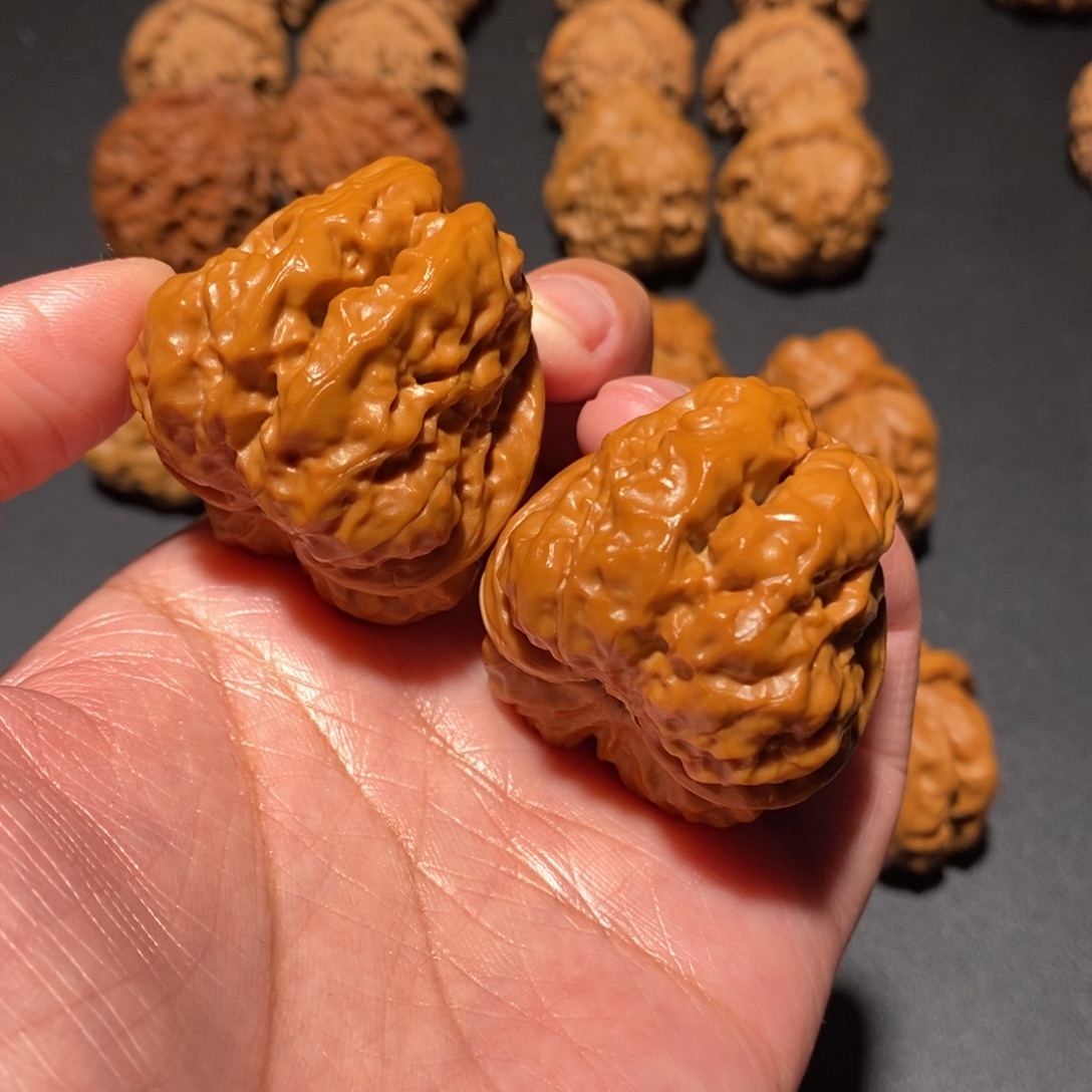 洋***部文玩核桃把件蛤蟆37